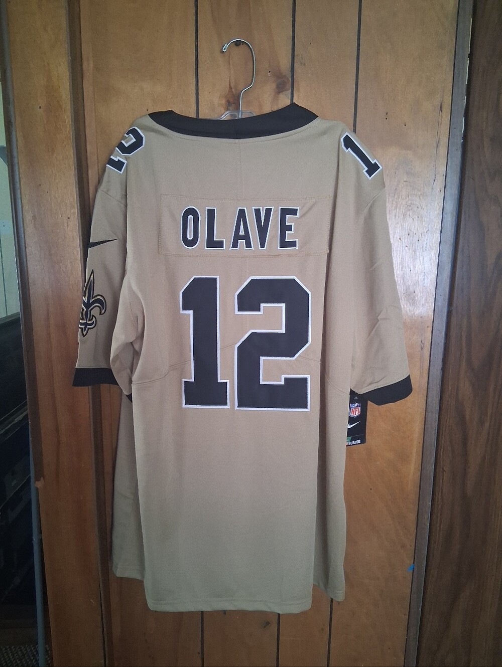 Mystery Sports Card With Chris Olave New Orleans Large Jersey